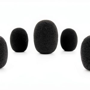 Microphone Windscreen eBoot Small Foam Cover for Lapel and Headset-0