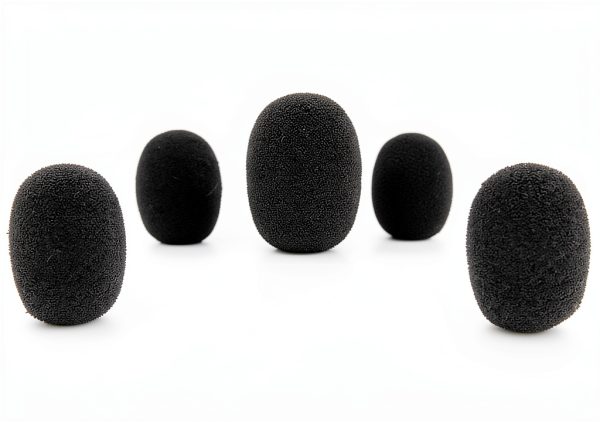 Microphone Windscreen eBoot Small Foam Cover for Lapel and Headset-0