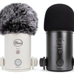 Blue Yeti Foam & Furry Windscreen - Sponge Pop Filter & Dead Cat-0