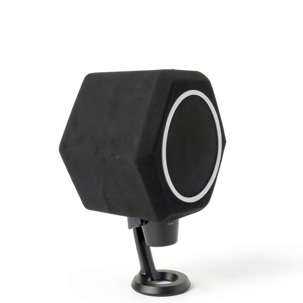 Microphone Isolation Ball ProAudio High-Density Foam Medium Black-3