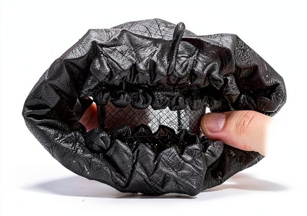 Black Mic Cover 100pcs Disposable Non-Woven Microphone Windscreen-3