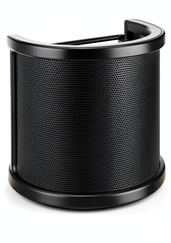 Microphone Pop Filter Aokeo B7 Metal Mesh Triple Layer Design-6