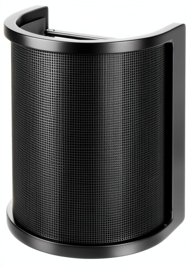 Pop Filter PEMO Microphone Three Layer Design 45 mm to 61 mm-0