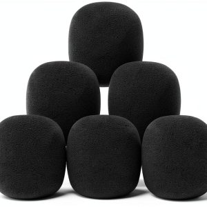 ChromLives Shure SM57 Microphone Windscreen 6 Pack Foam Pop Filter-0