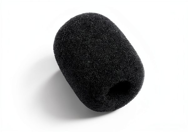 Weewooday Black Foam Mic Windscreen for Headset 30x22x8mm-1