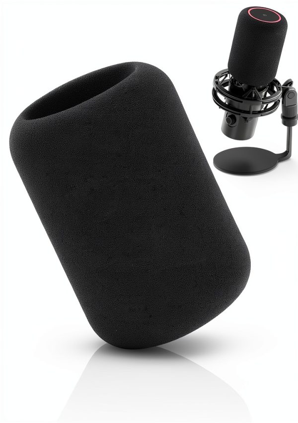 HyperX QuadCast 2 Foam Windscreen Black-A High Density Protective-0