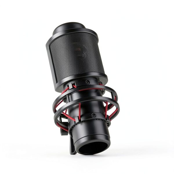 Microphone Pop Filter Aokeo B7 Metal Mesh Triple Layer Design-3