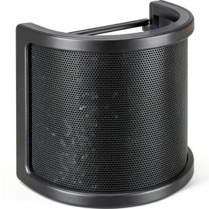 Microphone Pop Filter Aokeo B7 Metal Mesh Triple Layer Design-0