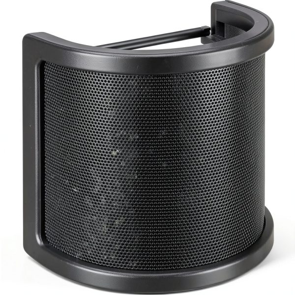Microphone Pop Filter Aokeo B7 Metal Mesh Triple Layer Design-0