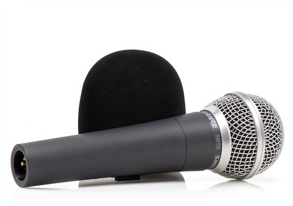 Shure SM58 Replacement Windscreen A58WS Black Elastic Pop Filter-2