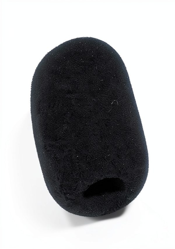 Weewooday Black Foam Mic Windscreen for Headset 30x22x8mm-2