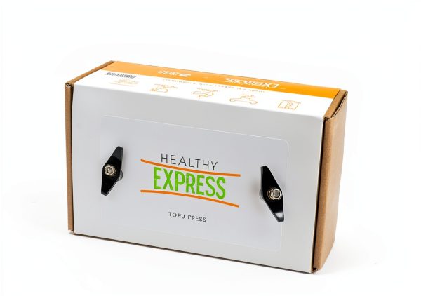 Extra Firm Tofu Press by Healthy Express Curved Plate 2-Post 2-Spring-7