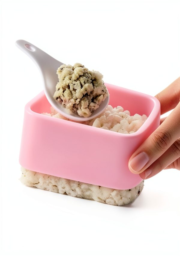 Onigiri Mold SHIMANY Cat Rice Ball Set with Triangle & Musubi Press-3