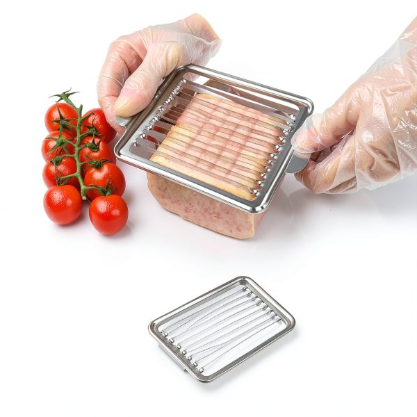 Musubi Press Mold Kit DIMVKA 2 Pack Rice Press with SPAM Slicer-2
