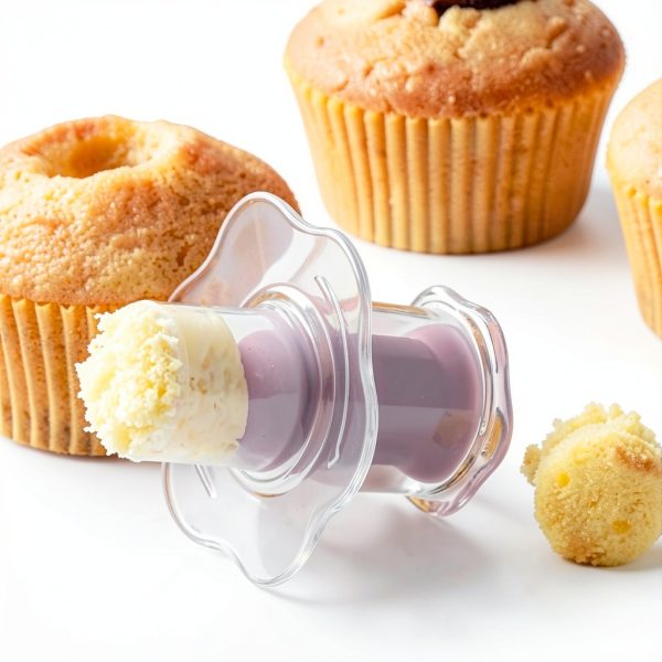 2pcs Cupcake Tools Muffin Cake Pastry Model Plunger Cutter Decorating Plastic Cake Digging Holes Device Filling - Cupcake Hole Punch-8