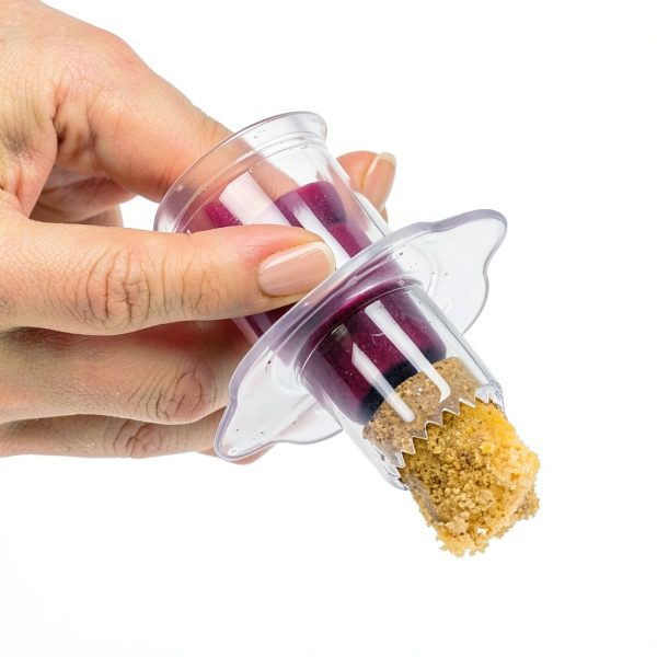 2pcs Cupcake Tools Muffin Cake Pastry Model Plunger Cutter Decorating Plastic Cake Digging Holes Device Filling - Cupcake Hole Punch-5