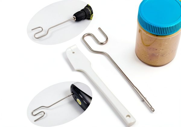 Peanut Butter Stirrer by ActSimpl Stainless Steel with Silicone-0