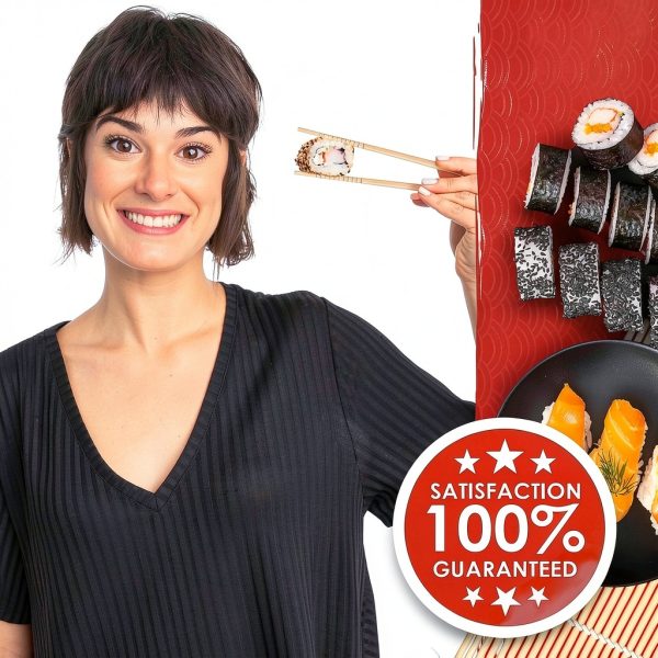 DIY Sushi Making Kit Takedento 23‑Piece Bamboo Set with Bazooka-6