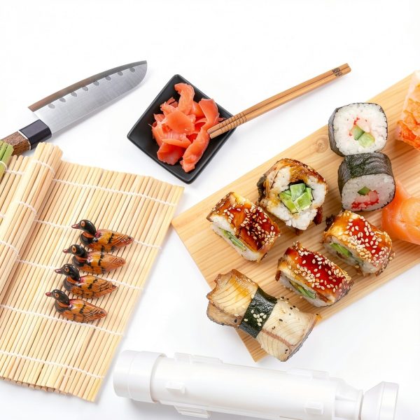 Sushi Making Kit TIMDAM All in One Sushi Maker Set with Bamboo Mats-7