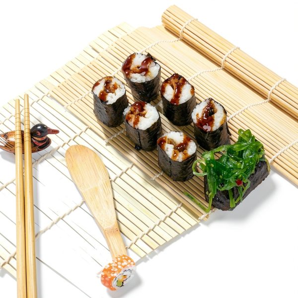 ISSEVE Sushi Bazooka Maker with Bamboo Mats and Chopsticks, DIY Sushi-5