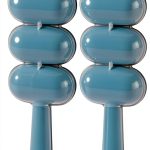 Blue Rice Ball Maker Junfamilee Shake Mold Sushi Compact DIY Kit-0