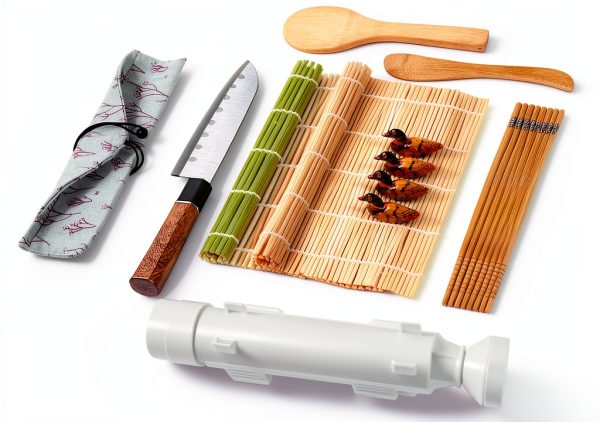 Sushi Making Kit TIMDAM All in One Sushi Maker Set with Bamboo Mats-0