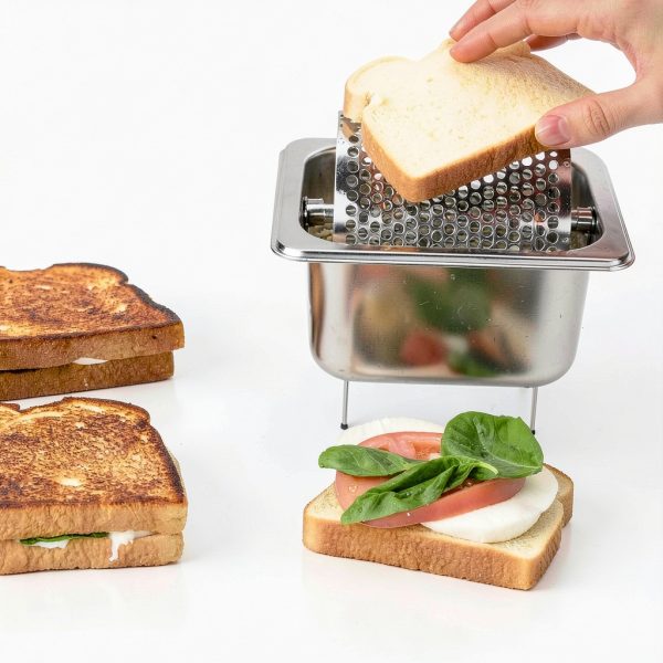 Cuisinart Stainless Steel Butter Wheel Bottom Roller for Burgers-4