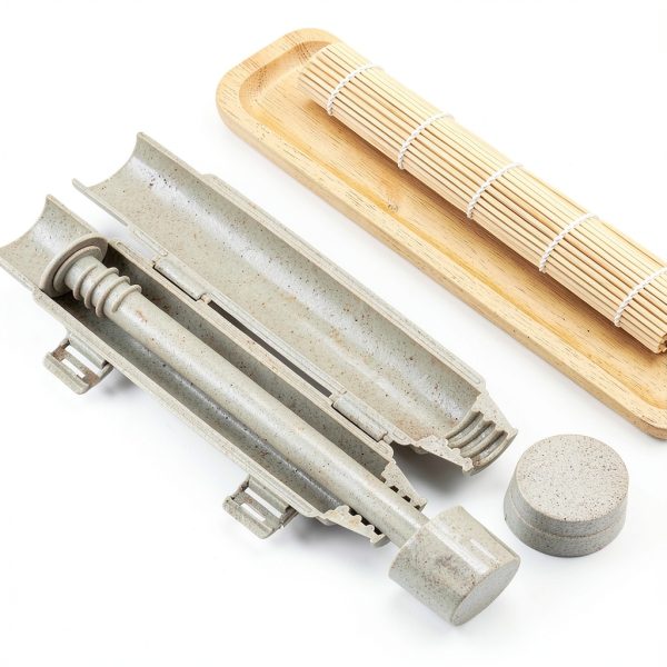 Sushi Bazooka Wtpncil Bamboo Rolling Mat Kit 3 Piece DIY Kimbap-2